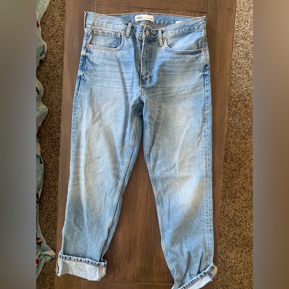Zara Denim - Zara ZW The Truth high rise Slim Jeans cropped size 10